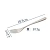 Pure titanium sandblasted fork