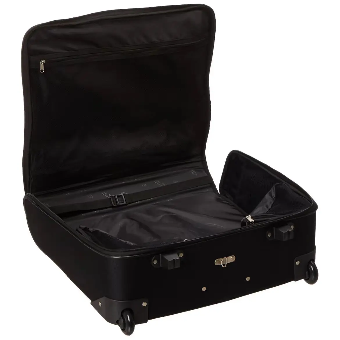 New Design Mini OEM Unisex Durable High Quality 44 Inch Short-time Business Travel Folding Bag With Wheels Trolley Garment case