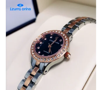 selling fashion stainless steel women quartz watches for izumi