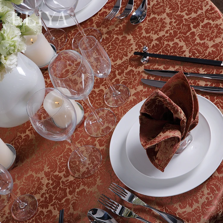 Table Cloth New Design  High Quality Promotional Banquet
