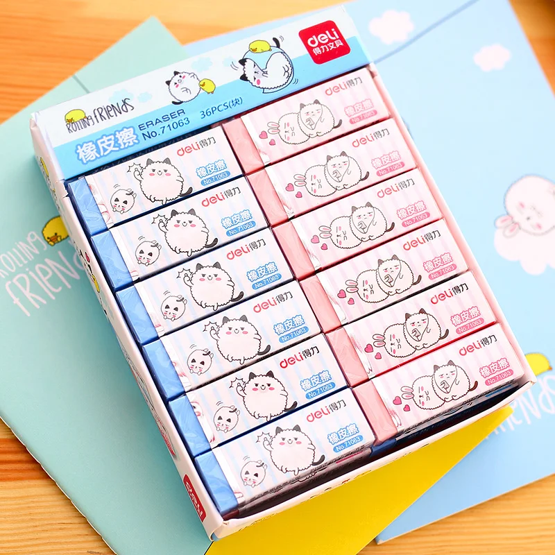 Резиновые Ластики для рисования 30 шт.