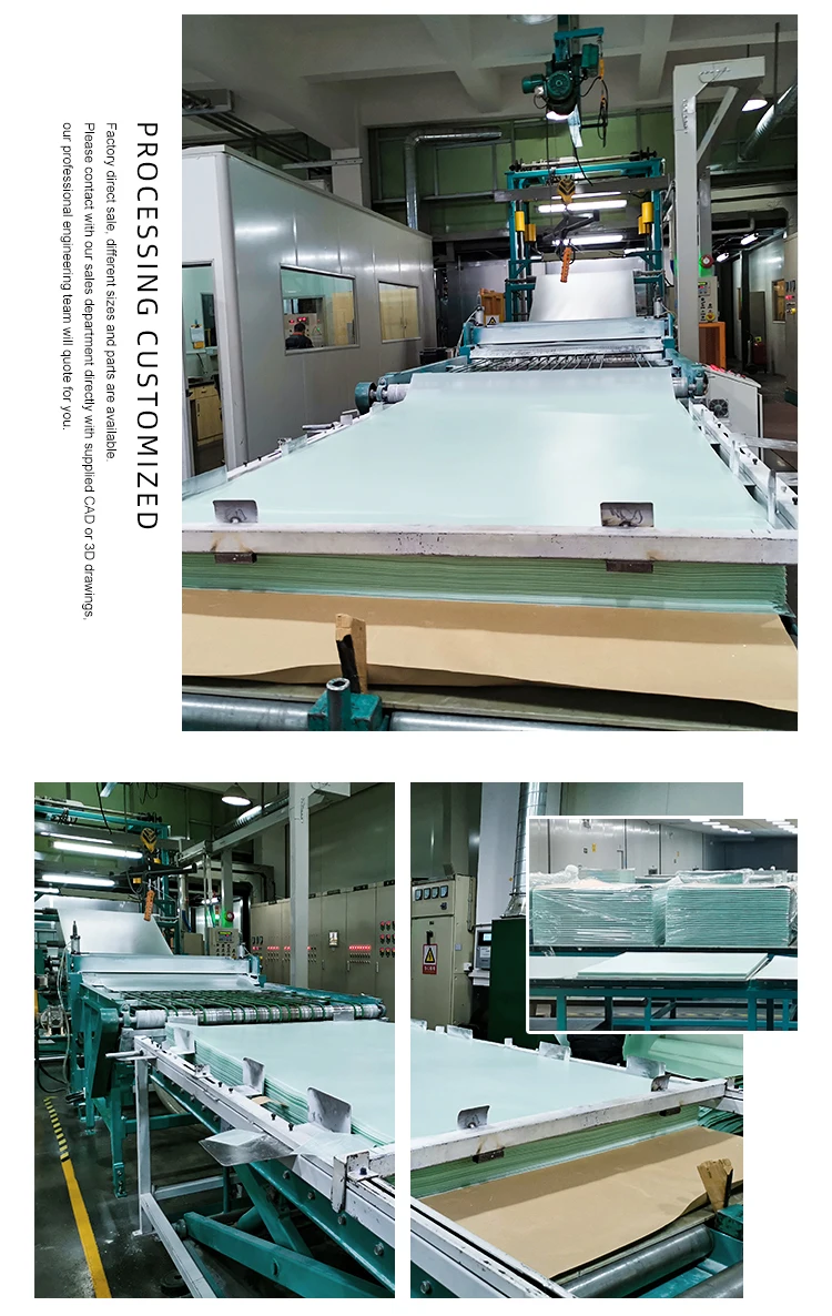 Hot Sale Lamin Fiberglass Sheet Insulation Factory G10 Epoxy Glass Laminate