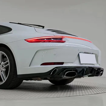 GT3-Style Rear Diffuser for Porsche 991.1 & 991.2 Made of PP Material Upgrade Rear Bumper