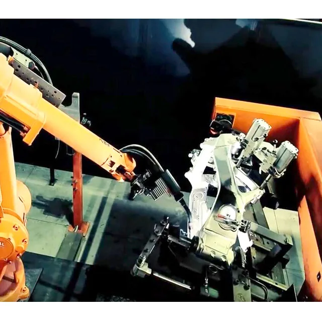Motorcycle Chassis Automatic Welding Robot Workstation