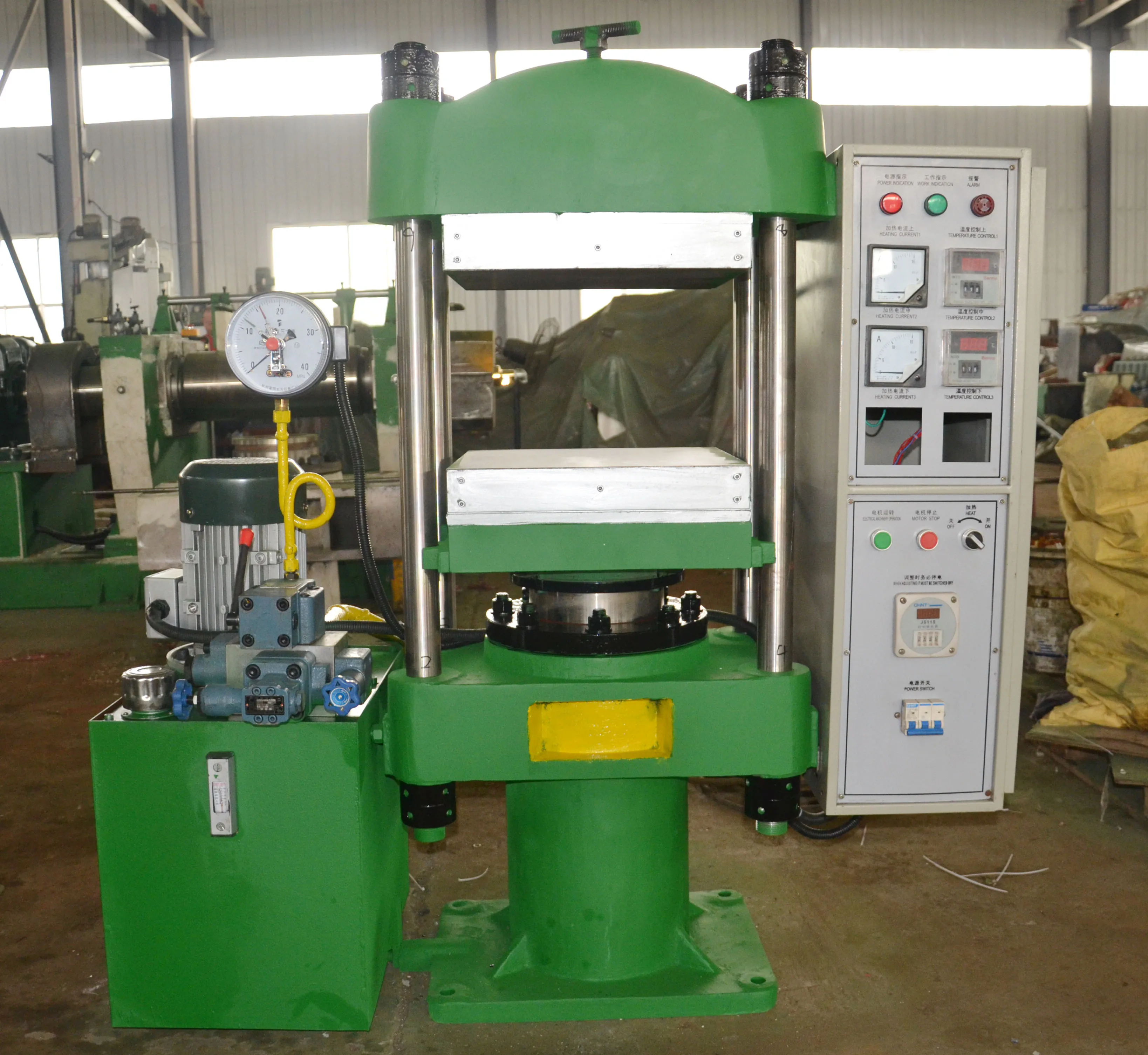 Rubber Making Machinery Vulcanizing Machine Hot Press Hydraulic Press