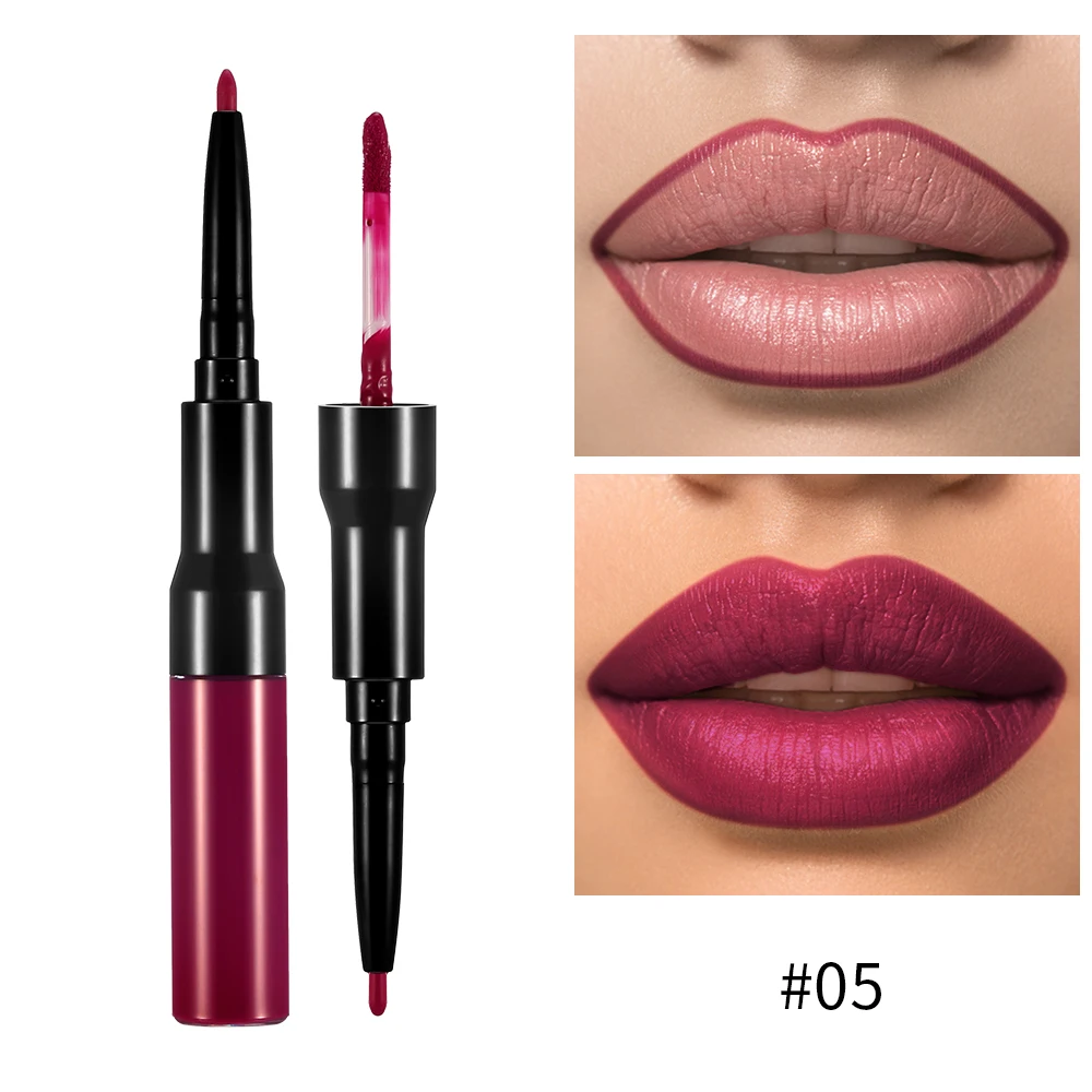 Multifunctional Lip Liner Matte Liquid Lipstick Pen Non-stick Cup Lip Gloss  Solid Color Lip Glaze Pen Long-lasting Waterproof Sweat Makeup – the best  products in the Joom Geek online store