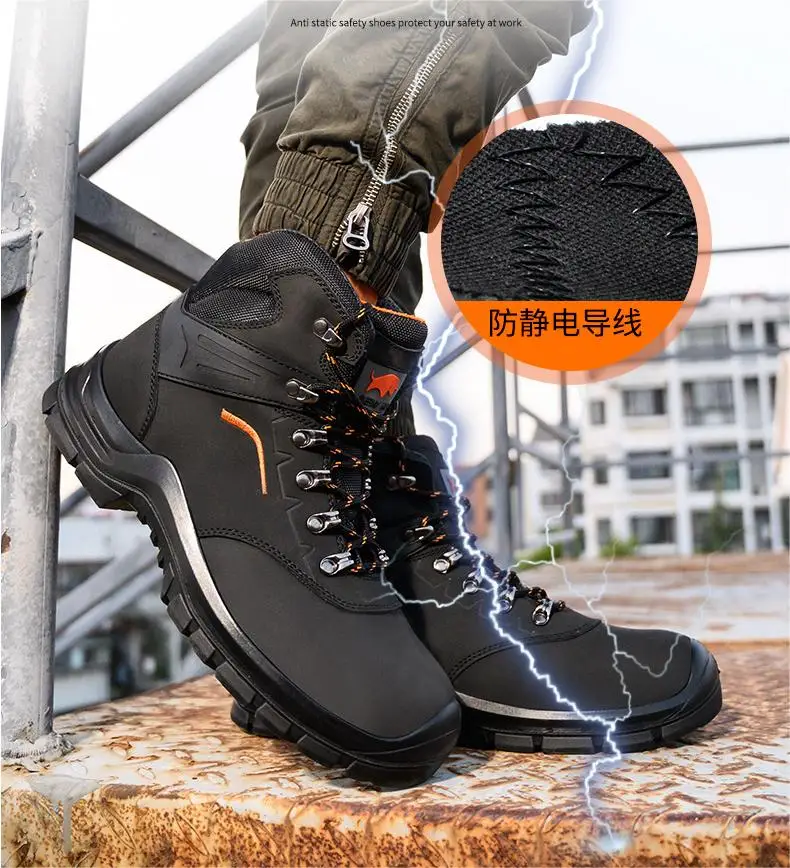 Safety orders shoes for construction work