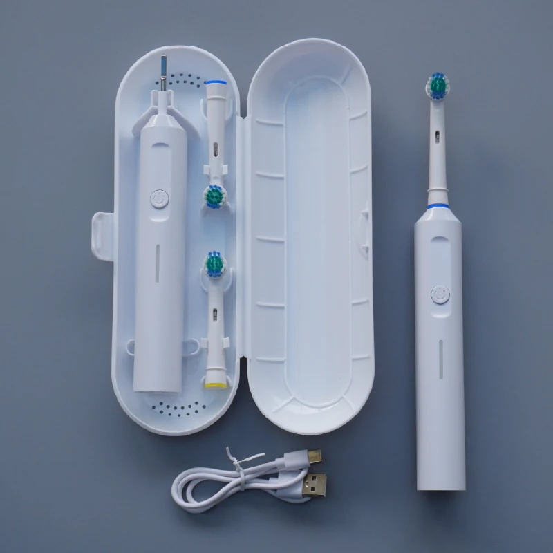 New Rotary Electric Toothbrush Spot Wholesale travel Box Smart Rotating Electric Toothbrush For Couples Home Adult details