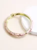 Four-leaf clover-cherry blossom pink-oval-shaped