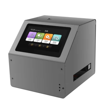 High Accuracy Tabletop Plastic Bag Paper Carton Intelligent Inkjet Printer for Date Code Printing
