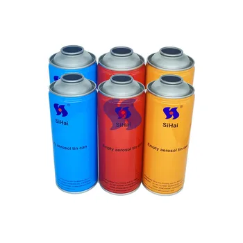 Aerosol Can 65X158mm White Coating Quality-oriented Empty Tinplate Can Aerosol tin cans