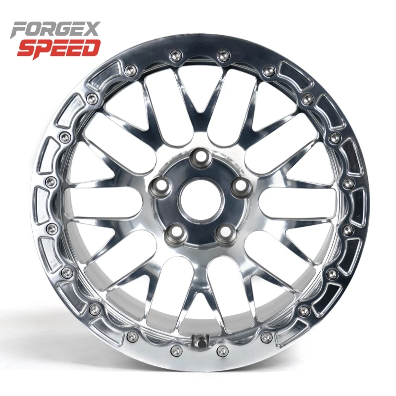 Lightweight Polished Brushed Forged Custom Rims 17 18 Inch 5x120.65 5x130 Off Road Wheels For