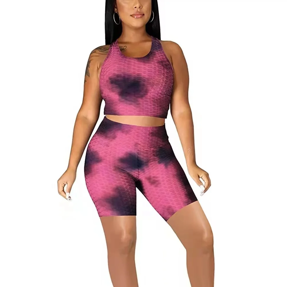 Conjunto De Chaleco Y Pantalones Cortos Para Mujer,Traje Deportivo Informal  Con Letras,Conjunto Corto De Yoga Para Deporte,Chándales Ajustados De  Verano - Buy Sexy Corto Conjuntos Trajes,Verano De Las Mujeres Conjuntos  Cortos,Casual Niños