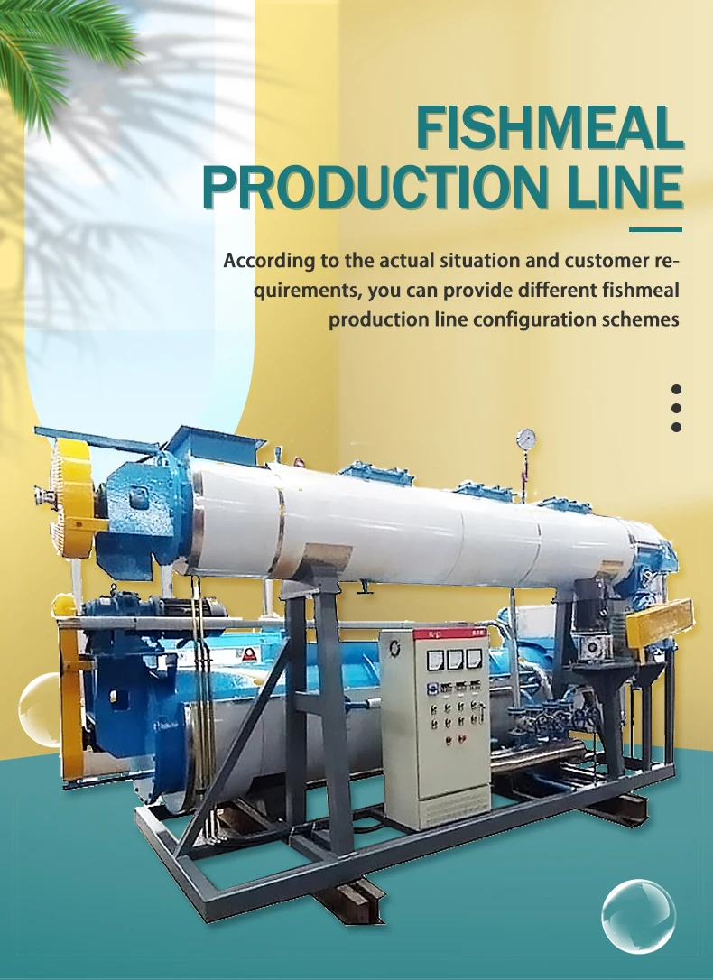 Aicn Automatic High Efficiency Fish Meal Powder Processing Making