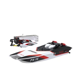 ITTL 2.4G Radio Control PVC Suction High Speed Remote Control Boat Red Large Scale Rc Ship Toy