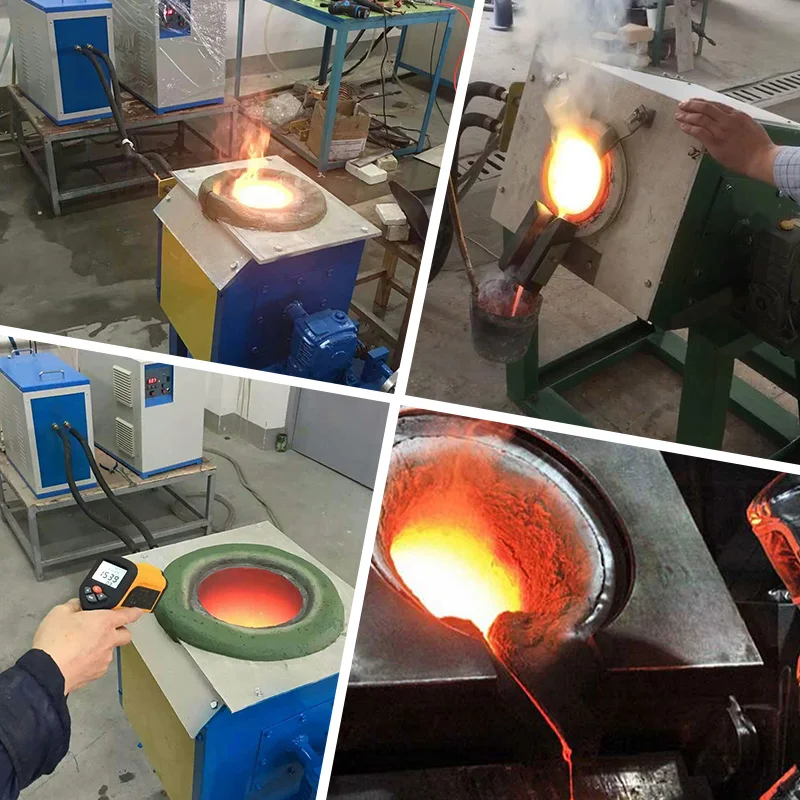 Produktbild von Siliziumkarbid-Graphit-Schmelztiegel 750 Ml – Hitzebeständig Bis 1800°C Für Gold, Silber, Kupfer & Aluminium