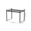 Mesh style, small size, black, tall