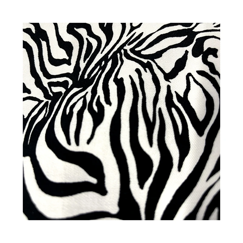 Ткань с принтом из Бенгальского шелка нейлона и спандекса для брюк ткань бенгальским