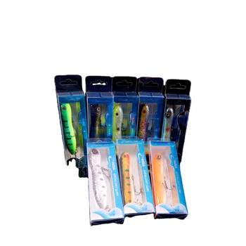 100mm/16g 10 Colors New Lure Pencil Hard Lure Sound Bead PVC Far Throw Shallow Water Snake Minnow Lure Saltwater Fish Carp – Minnow – view 3