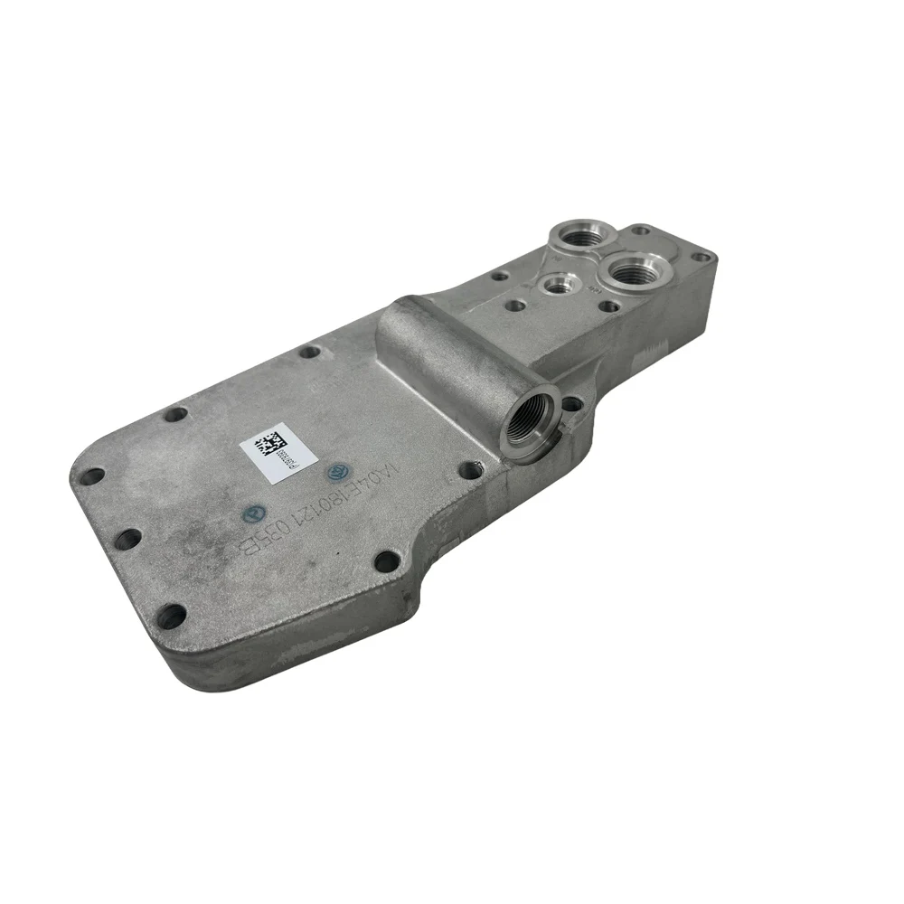 For 6D107 PC200-8 G3979393 Oli Cooler Cover High Performance Engine Parts 5