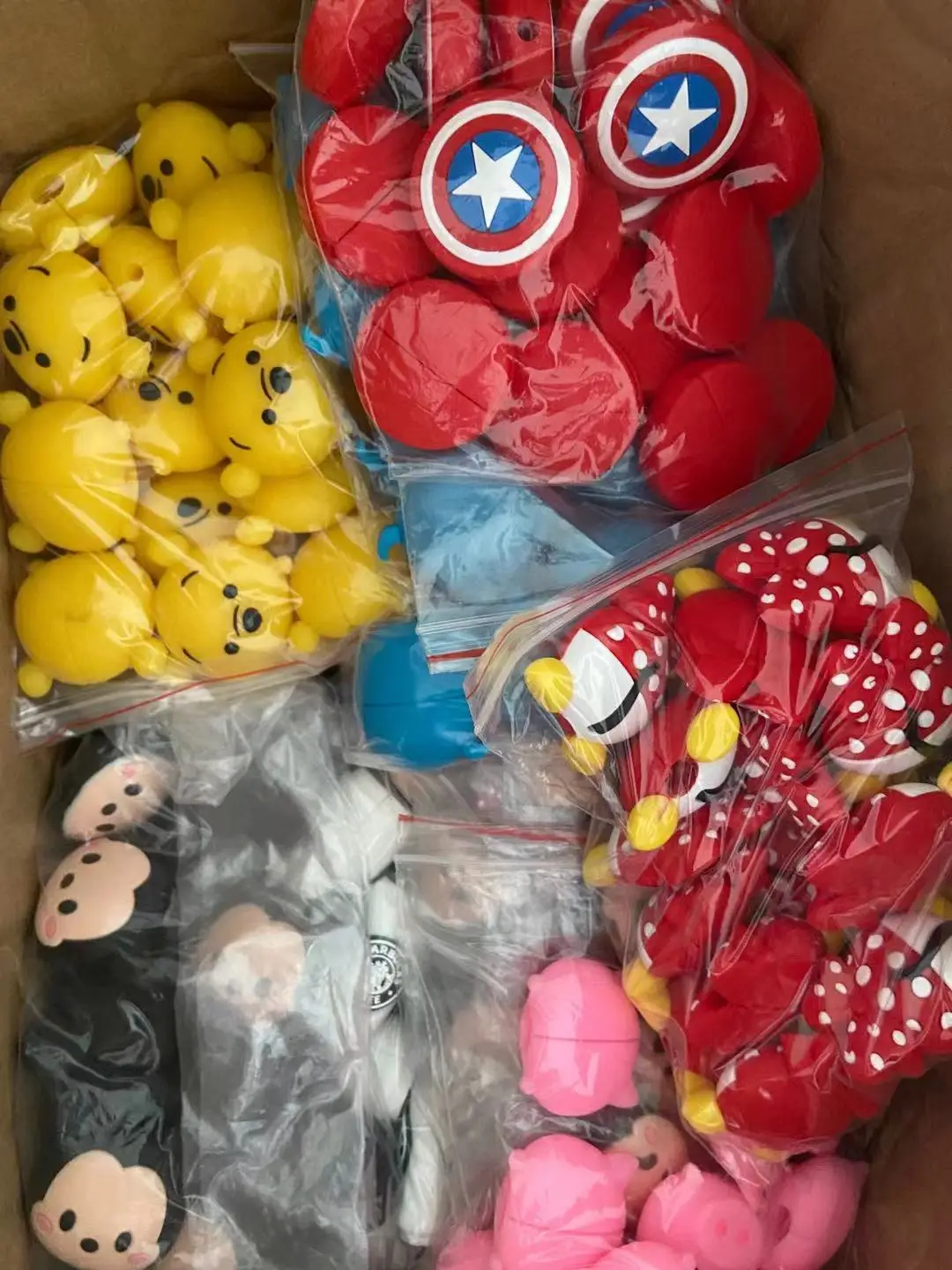 ПВХ силиконовый персонализированный протектор кабеля зарядного устройства с изображением животных из мультфильмов