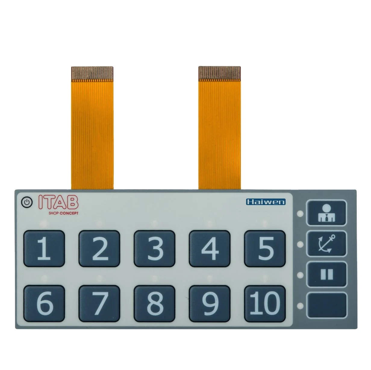 Factory Key Pad Graphic Overlay  Button Panel Membrane Keypad Keyboard Membrane Switch