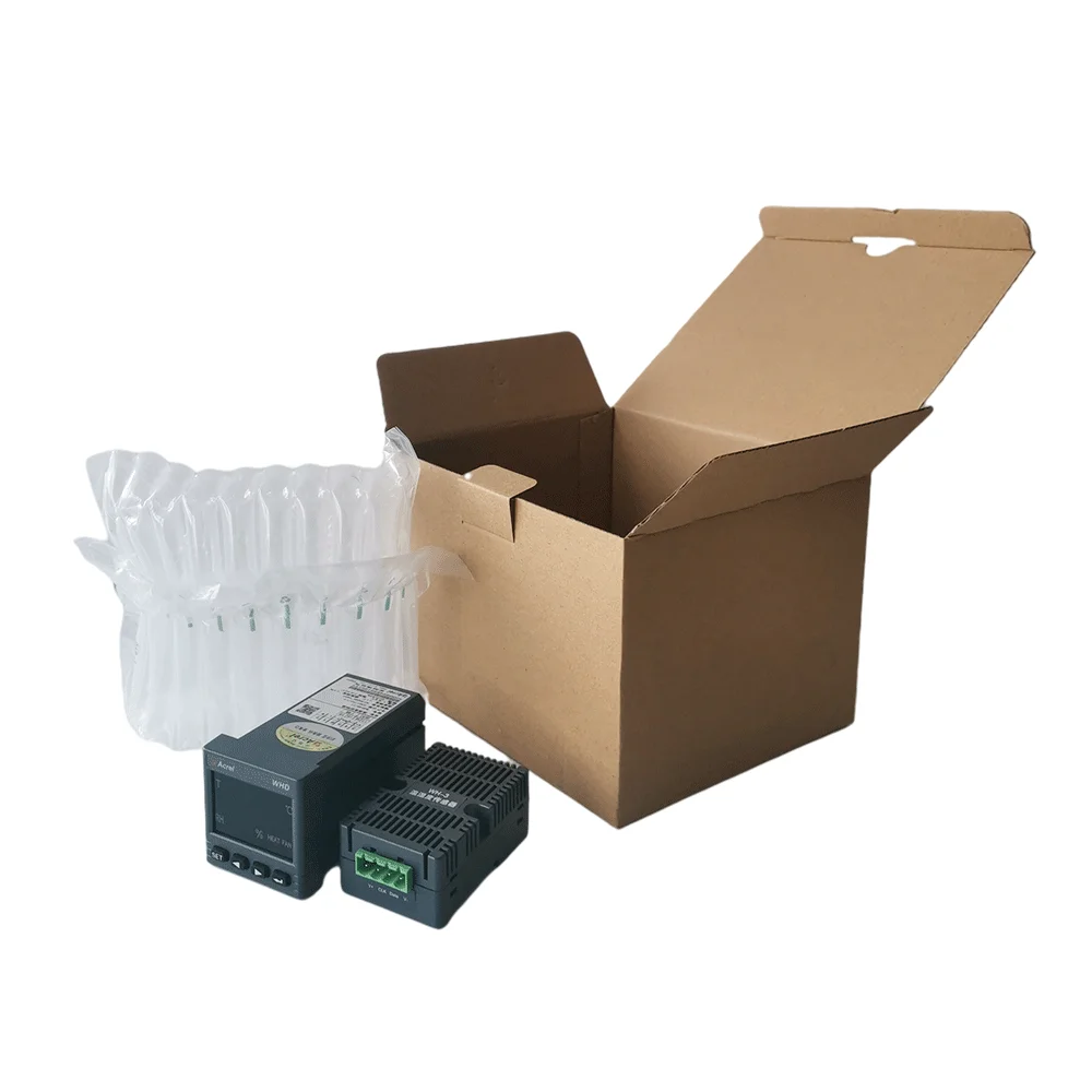 Acrel Factory Sales Digital RS485 Modbus Measuring One Channel Temperature and Humidity Controller with Sensors in Terminal Box