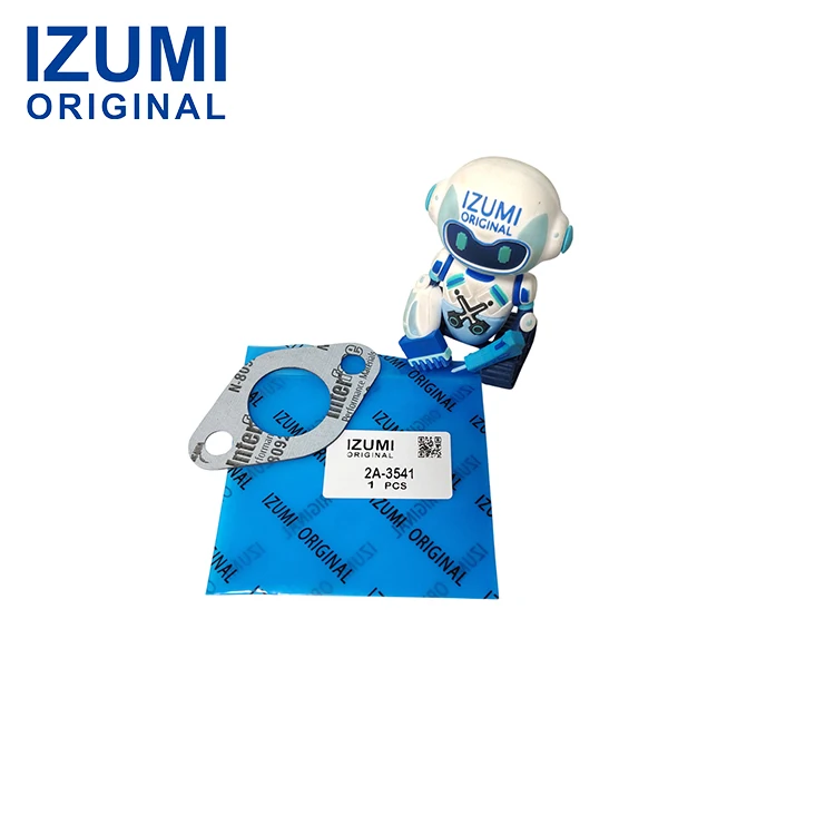 IZUMI ORIGINAL 2A-3541 2A3541, Gasket Flens Knalpot dengan Ketebalan 0,79 mm, Suku Cadang Mesin Konstruksi