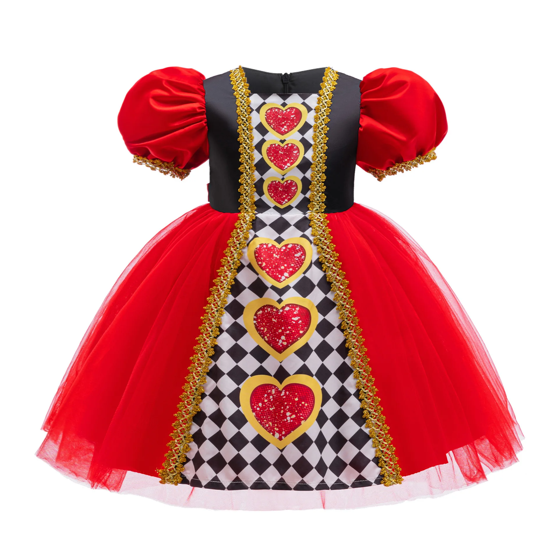 alice in wonderland red and black dress Red Um Dress Recreation Costume-Alice in Wonderland – Cosplayrr main image 0