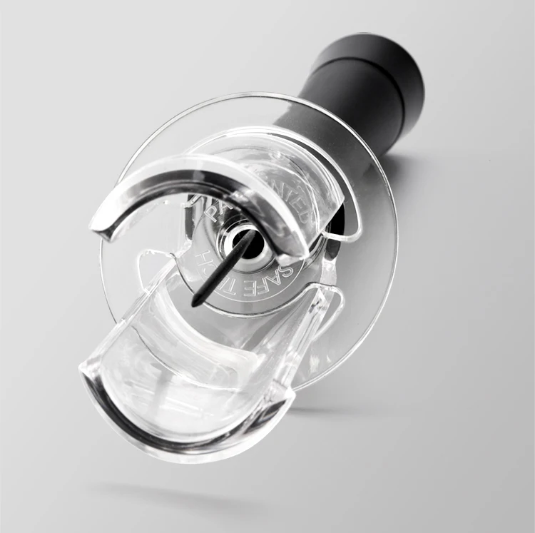 Ouvre-bouteille Professionnel à Pression D'air - Acier Inoxydable, Système De Pompe - Tire-bouchon Facile Et Hygiénique
