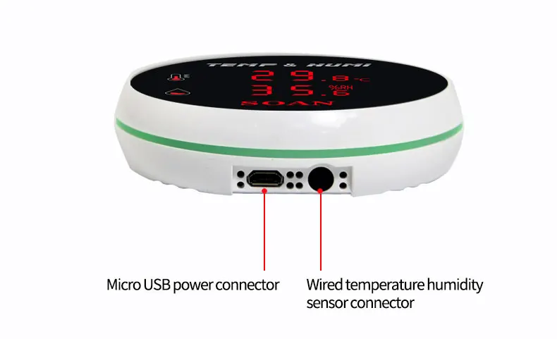 Wifi Temperature Humidity Sensor Tuya App