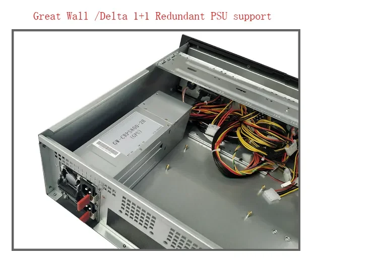 Custom 19inch Rackmount Server Chassis With 1+1 Redundant Psu 3u Server ...
