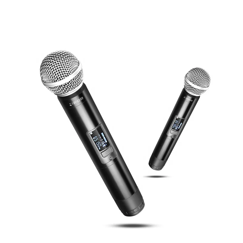 Professional Bm688 UHF Wireless Handheld Mic & Lavalier Lapel