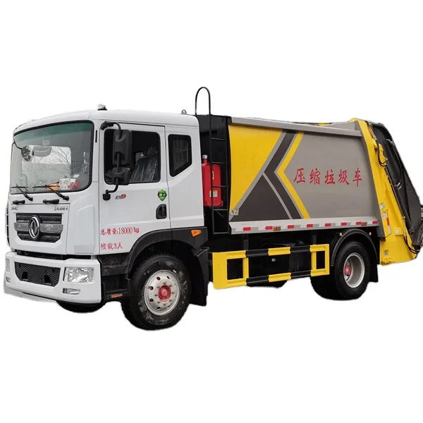 Производитель моделей 2023, Китай, 10 кубических метров, сбор и доставка мусора, дизельное транспортное средство для санитарии