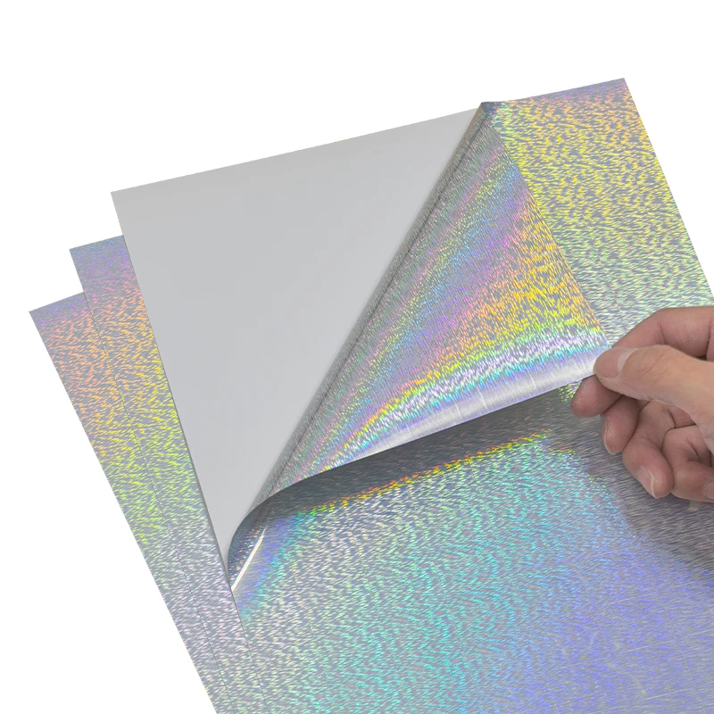 A4 printable vinyl sticker Sesame Pattern 8.5x11 holographic vinyl ...