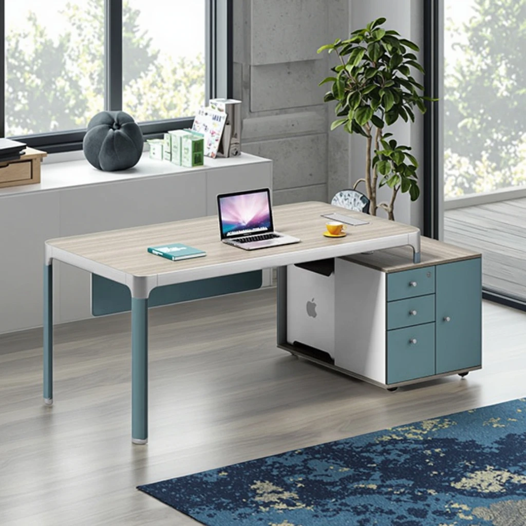 Modern Simple Design Office Computer Desk Elegant Desks for Home or Workspace