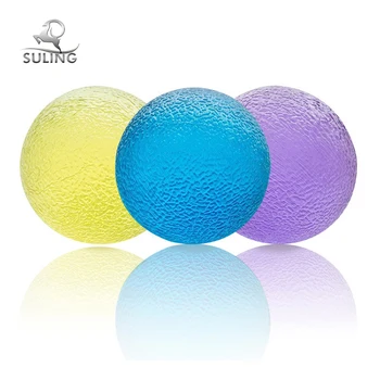 Soft Power Hand round Shaped Squeeze stress Relief Ball/ Grip Hand Massage Ball/ Hand Exercise Ball