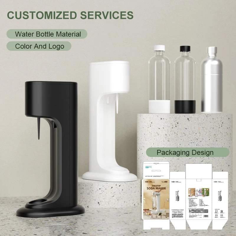 Latest Automatic Pressure Relief Design Safe Innovative Carbonator Soda Water Maker