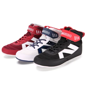 Oem Odm Kids Boxing Shoes Professional Wrestling Shoes Kids Make Your Own Wrestling Mens Children'S Boxing Shoes