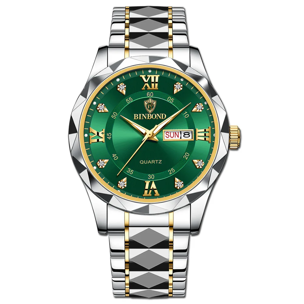 Binbond 2521 B2521 Model Luxury Sport Business Retro Korean Style Quartz Wristwatch Simp aperçu 46