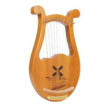 Lyre 16 string harp easy to learn portable 19 string 15 string lyre