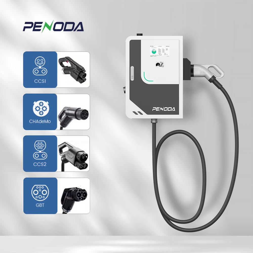 ennoy cpn set up シャカシャカ 2025 L 21kw 28kw DC Level 2 Fast Charging Station - EV Wall Charger
