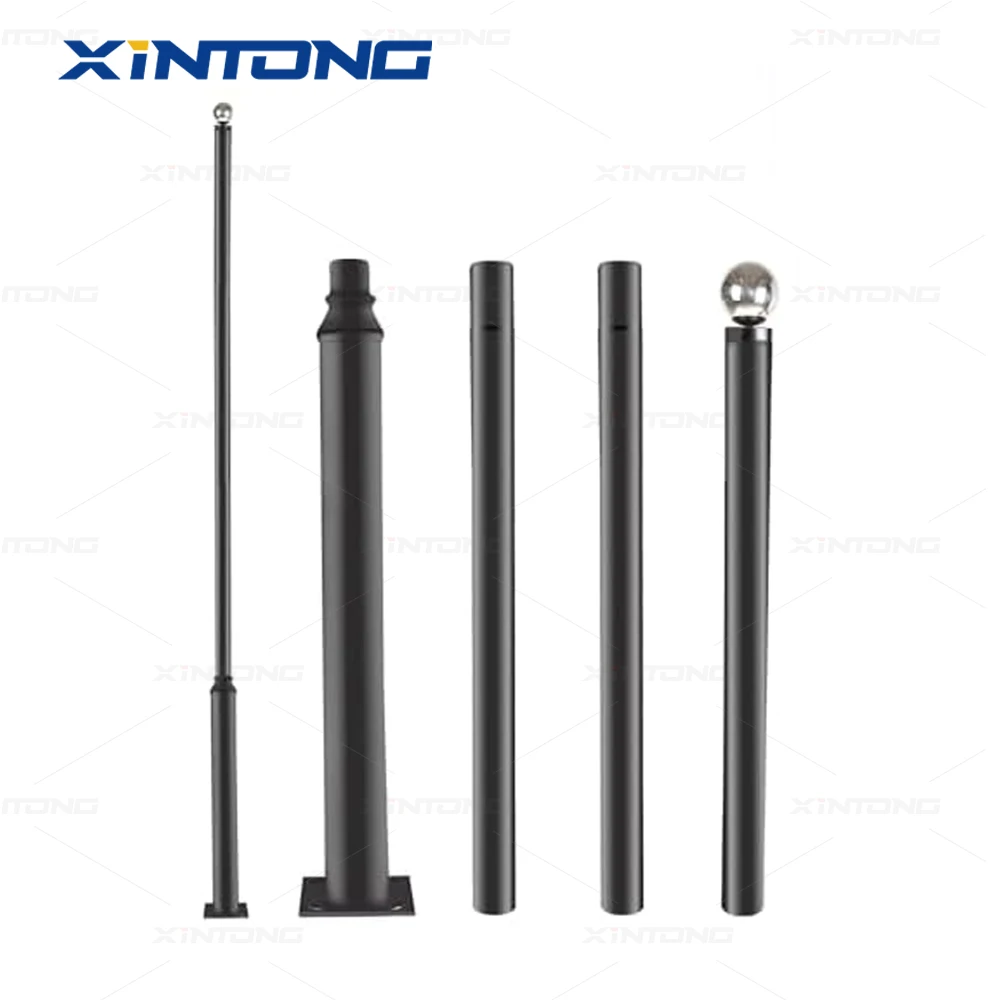 Оцинкованный светодиодный уличный фонарный столб XINTONG оцинкованный стальной