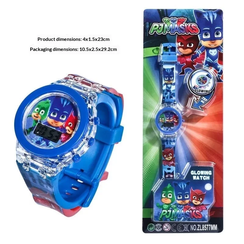 Children's Cartoon Digital Watch with Lights