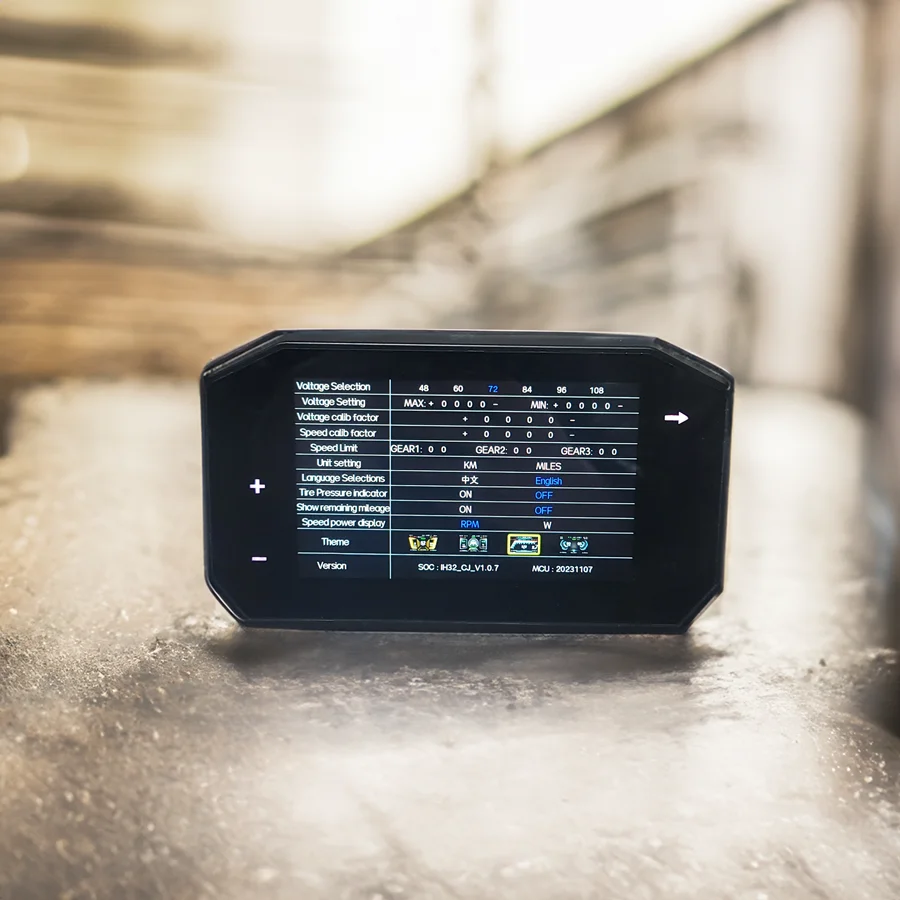Touch Screen Electric Motorcycle Speedometer - Upgrade Now