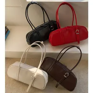 Customized Woman New Trend Fashionable Boston Bag Lady Pu Leather Shoulder Bags for Women