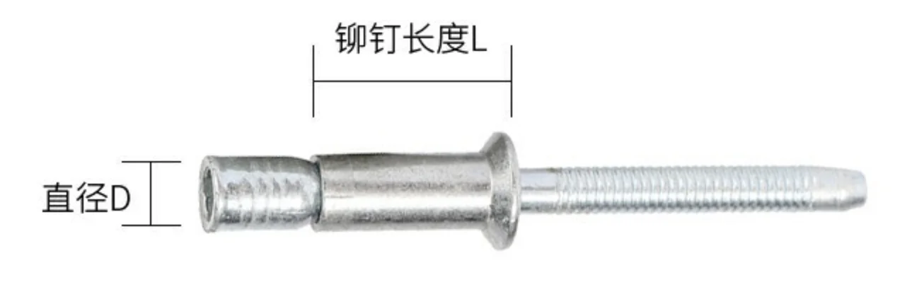 STAINLESS STEEL POP INTERLOCK RIVET BOLT BLIND AIRCRAFT RIVETS MAGNA ...
