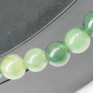 Chinese Retro Style Single Ring Bracelet Jade Natural Dark Green for Men and Women - Wedding Gift