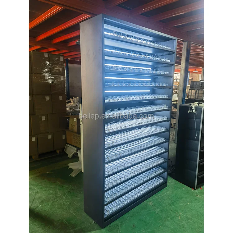 Smoke Shop Cigarette Cabinet - Stylish Tobacco Display