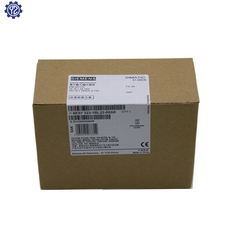 Spare Parts Simatic S7 200 Manual Program Plc S7200cn Digital Input Output Module 6es72231bl22